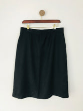 Load image into Gallery viewer, APC Women’s Button-Up A-Line Wool Skirt | 42 UK14 | Black