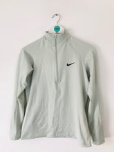 Load image into Gallery viewer, Nike Women’s Half Zip Fleece Long Sleeve Sports Top | M | Grey