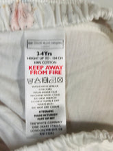 Load image into Gallery viewer, The White Company Kid's Katie Fairy Print Pyjama Set T-Shirt NWT | 3-4 Years | White