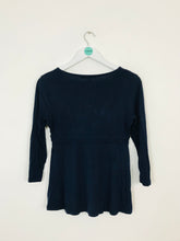 Load image into Gallery viewer, Boden Women’s Empire Line Jersey Top | UK 10 | Blue