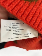 Load image into Gallery viewer, Arket Women’s Oversized Alpaca Wool Leopard Print Roll Neck Jumper | S UK8-10 | Red