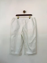 Load image into Gallery viewer, Union Blues Jeanswear Women's Cropped Straight Jeans | UK20 | White