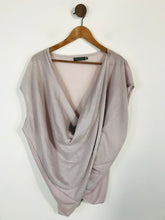 Load image into Gallery viewer, Mint Velvet Women's Wool Cowl Neck Shawl | UK16 | Pink