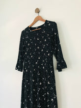 Load image into Gallery viewer, Baukjen Women’s Floral A-Line Maxi Dress | UK10 | Black