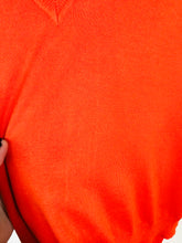 Load image into Gallery viewer, Mint Velvet Women's V-Neck Jumper | L UK14 | Orange
