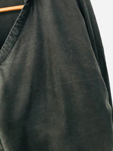 Load image into Gallery viewer, Zara Women’s Oversized V-Neck Shirt Blouse | XS UK6-8 | Black Grey