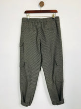 Load image into Gallery viewer, ME+EM Women's Cargo Joggers Casual Trousers | UK10 | Brown