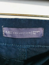 Load image into Gallery viewer, M&S Women's Cotton Chinos Trousers | UK20 | Blue