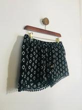 Load image into Gallery viewer, Seraphine Women's Boho Hot Pants Shorts | M UK10-12 | Black