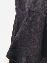 Load image into Gallery viewer, Zara Women's Ruffle peplum Sheath Dress | XS UK6-8 | Black