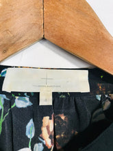 Load image into Gallery viewer, Thakoon Addition Women's Silk Floral Shirt Dress | 4 | Black