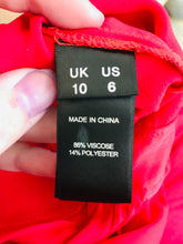 Load image into Gallery viewer, Kitri Women’s Jumpsuit Boilersuit | UK10 | Red