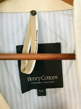 Load image into Gallery viewer, Henry Cotton's Men’s Bomber Harrington Jacket | 52 UK42 L | Beige