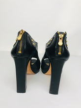 Load image into Gallery viewer, Kat Maconie Women's Leather Smart Heels  | EU37 UK4 | Black