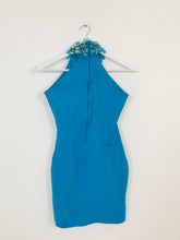 Load image into Gallery viewer, Gado Gado Women’s Bodycon Dress | S UK8 | Blue