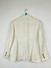 Load image into Gallery viewer, Fenn Wright Manson Womens Linen Blazer | UK18 | Cream
