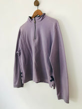Load image into Gallery viewer, White Stuff Women's 1/4 Zip Sweatshirt  | 2 UK12-14 | Purple