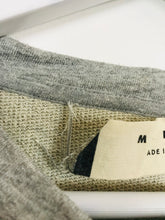 Load image into Gallery viewer, Marni Womens Cropped Crew Neck Sweatshirt | UK12 | Grey Marl