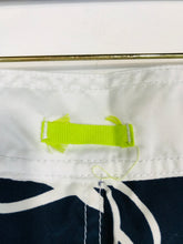 Load image into Gallery viewer, Johnnie B Kid's Pineapple Print Swimming Mid-Length Shorts | 11-12 Years | Blue