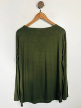 Load image into Gallery viewer, Small Show Women's Long Sleeve Maternity Blouse NWT | L UK14 | Green