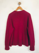 Load image into Gallery viewer, Toast Women's Merino Wool Cardigan | XL UK16 | Red