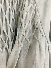 Load image into Gallery viewer, Massimo Dutti Women’s Sheer Pleated Blouse | 42 UK14 | Grey