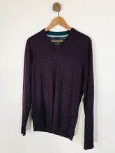 Load image into Gallery viewer, Ted Baker Women's Wool V Neck Jumper  | L UK14 | Purple