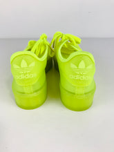 Load image into Gallery viewer, Adidas Women's Platform Neon Superstar Trainers | UK6.5 | Yellow