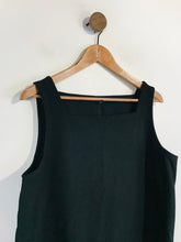 Load image into Gallery viewer, Eileen Fisher Women's Square Neck Sheath Dress | L UK14 | Black