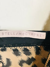 Load image into Gallery viewer, Stella McCartney Women's Leopard Print Mesh Bodysuit Top | S UK8 | Brown