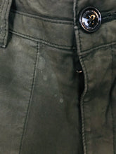 Load image into Gallery viewer, Calvin Klein Womens Slouchy Slim Jean Trousers | 29 UK10-12 | Khaki Green