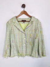 Load image into Gallery viewer, Renato Nucci Women's Tweed Blazer Jacket | IT44 UK12 | Multicoloured