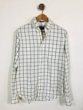 Load image into Gallery viewer, Abercrombie & Fitch Men's Check Flannel Button-Up Shirt | M | White