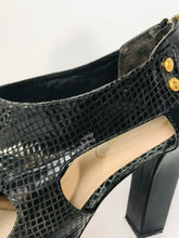 Load image into Gallery viewer, Kat Maconie Women's Leather Smart Heels  | EU37 UK4 | Black