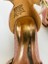 Load image into Gallery viewer, Monsoon Kid's Glitter Butterfly D-Orsay Heels | UK8 | Pink