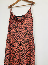 Load image into Gallery viewer, Anthropologie Women's Animal Print Cowl Neck Maxi Dress | L UK14 | Multicoloured