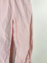 Load image into Gallery viewer, John Lewis Kid's Cotton Check Gingham Casual Trousers | 12-18 months | Pink