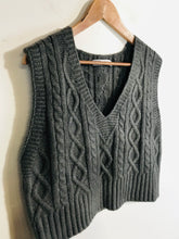 Load image into Gallery viewer, Zara Women's V-Neck Vest | M UK10-12 | Grey