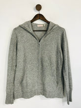 Load image into Gallery viewer, Gharani Strok Women's Cashmere Hooded Cardigan | L UK14 | Grey