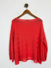 Load image into Gallery viewer, American Dissidence Women's Crochet Jumper | UK 14 | Orange