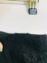 Load image into Gallery viewer, Zara Women's Lace Pencil Skirt | UK8 | Black