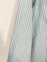 Load image into Gallery viewer, Crew Clothing Women's Striped Button-Up Shirt | UK14 | Blue