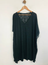 Load image into Gallery viewer, Biba Women's Sheer Tunic T-Shirt | L UK14 | Black