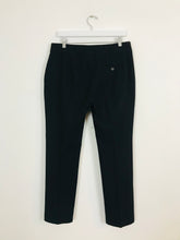 Load image into Gallery viewer, McQ Alexander McQueen Women’s Wool Straight Suit Trousers | UK12 W33 | Black