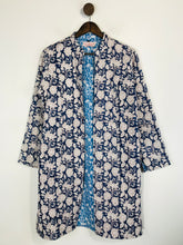 Load image into Gallery viewer, Jeanne Bayol Women's Floral Reversible Robe Overcoat | S UK8 | Multicoloured