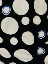 Load image into Gallery viewer, Basler Women’s Polka Dot Knee Length Shift Dress | UK14 | Navy White