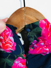 Load image into Gallery viewer, Lindy Bop Women's Floral High Neck Sheath Dress | UK12 | Multicoloured