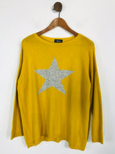 Load image into Gallery viewer, Luella Women's Cashmere Wool Jumper | M UK10-12 | Yellow