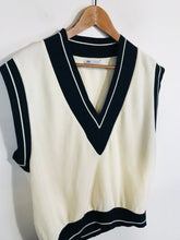 Load image into Gallery viewer, Zara Women's V-Neck Vest | M UK10-12 | White