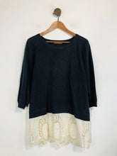 Load image into Gallery viewer, Hugo Boss Women's Embroidered Jumper | L UK14 | Grey